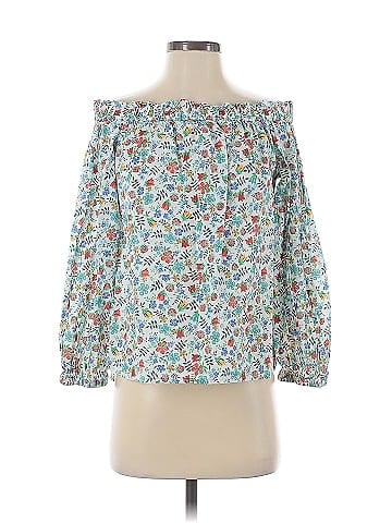 Liberty Art Fabrics for J.Crew 3/4 Sleeve Blouse (view 1)