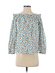 Liberty Art Fabrics For J.Crew 3/4 Sleeve Blouse