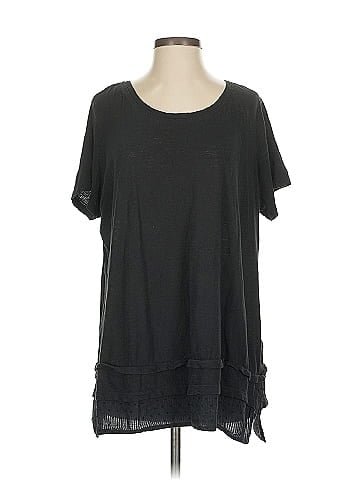 LOGO by Lori Goldstein Short Sleeve T-Shirt (view 1)