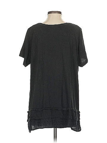LOGO by Lori Goldstein Short Sleeve T-Shirt (view 2)