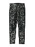 Justice Print Black Active Pants Size 12 (big kids) - photo 1