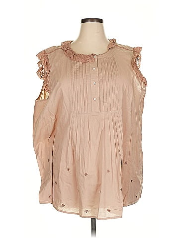 LOGO by Lori Goldstein Sleeveless Blouse (view 1)