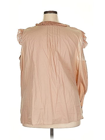 LOGO by Lori Goldstein Sleeveless Blouse (view 2)