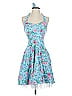 Hot Topic Tropical Blue Cocktail Dress Size XS - photo 1