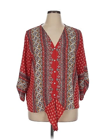 West Kei 3/4 Sleeve Blouse (view 1)