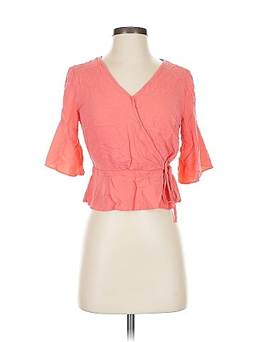 Xhilaration Short Sleeve Blouse (view 1)