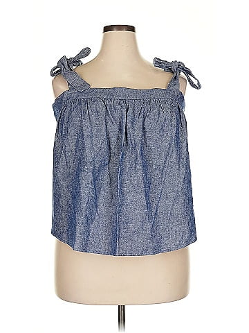 a.n.a. A New Approach Sleeveless Blouse (view 1)