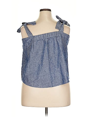 a.n.a. A New Approach Sleeveless Blouse (view 2)
