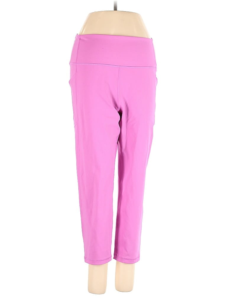 Pre-owned Gap Fit Active Pants In Pink
