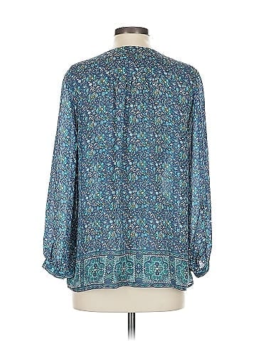 Joie Long Sleeve Silk Top (view 2)