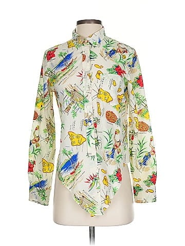 J.Crew Factory Store Long Sleeve Blouse (view 1)