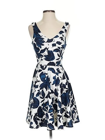 Aqua Cocktail Dress (view 1)