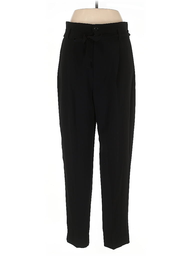 Pre-owned Mng Casual Pants In Black