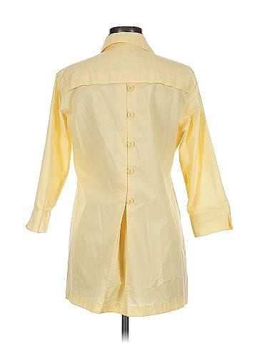 Foxcroft 3/4 Sleeve Button-Down Shirt (view 2)