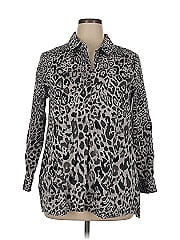 Isaac Mizrahi Live! Long Sleeve Blouse