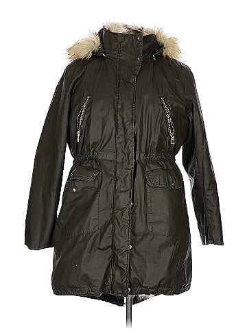 New York & Company Raincoat (view 1)