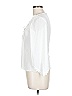 Arden B. White Long Sleeve Blouse Size L - photo 4