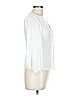 Arden B. White Long Sleeve Blouse Size L - photo 3
