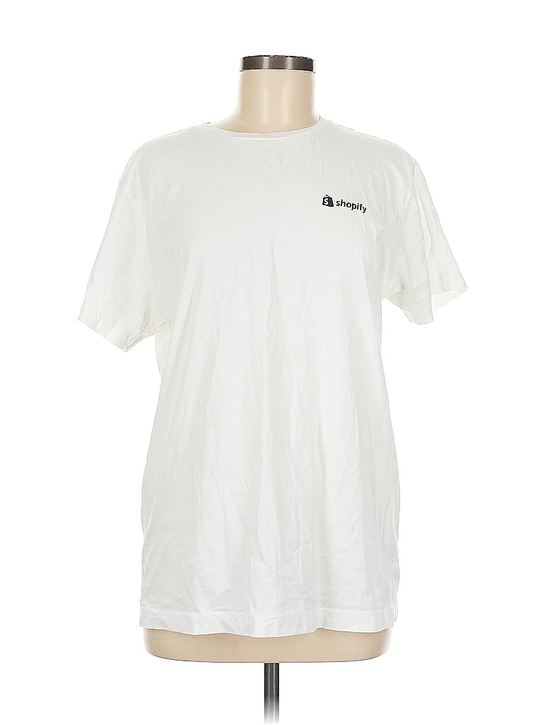 Pre-owned Known Supply Short Sleeve T-shirt In White