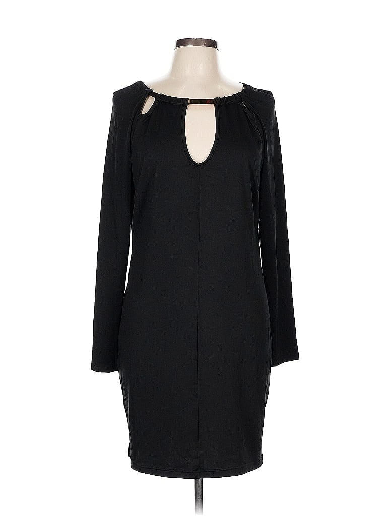 Pre-owned Venus Cocktail Dress In Black