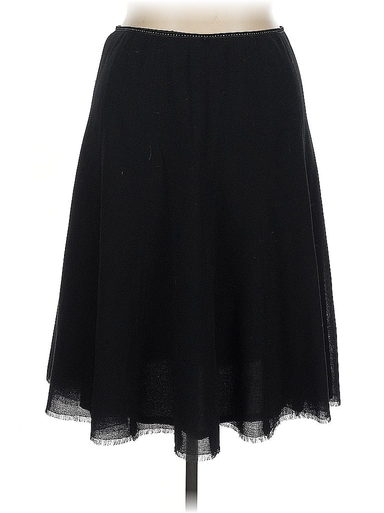 Carlisle 100% Acetate Solid Black Formal Skirt Size 14 - photo 1
