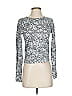 J Brand Silver Long Sleeve T-Shirt Size S - photo 1