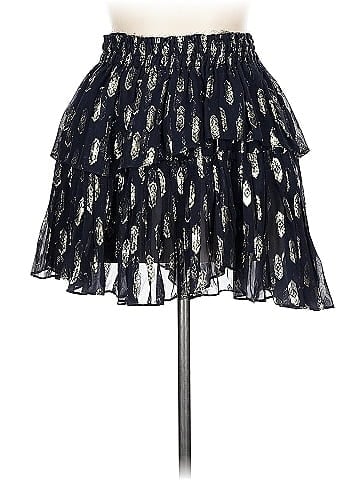 LoveShackFancy Silk Skirt (view 1)