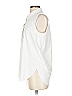 Lyssé Ivory Sleeveless Button-Down Shirt Size S - photo 5