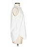 Lyssé Ivory Sleeveless Button-Down Shirt Size S - photo 4