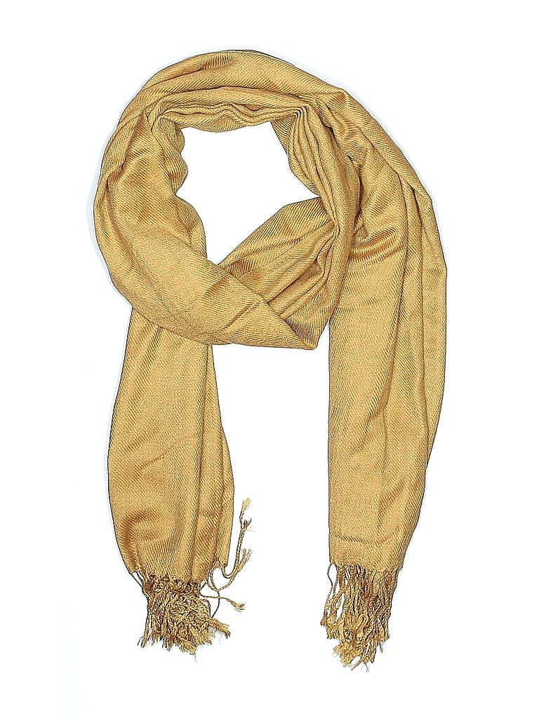 Pashmina Gold Yellow Scarf One size - photo 1