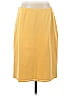 Bill Blass Solid Yellow Formal Skirt Size 0 - photo 2