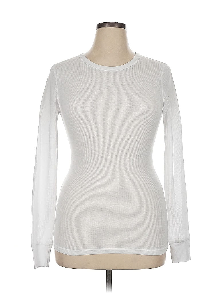 ALTERNATIVE Ivory Long Sleeve T-Shirt Size XL - photo 1