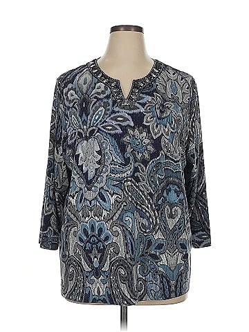 Alfred Dunner 3/4 Sleeve Blouse (view 1)