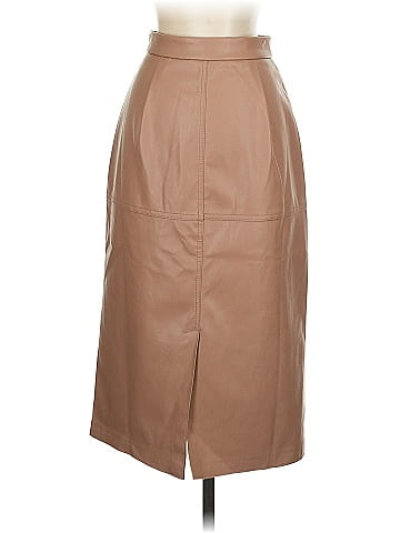 THML Faux Leather Skirt (view 2)