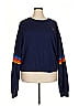 Aviator Nation Color Block Blue Pullover Sweater Size XXL - photo 1