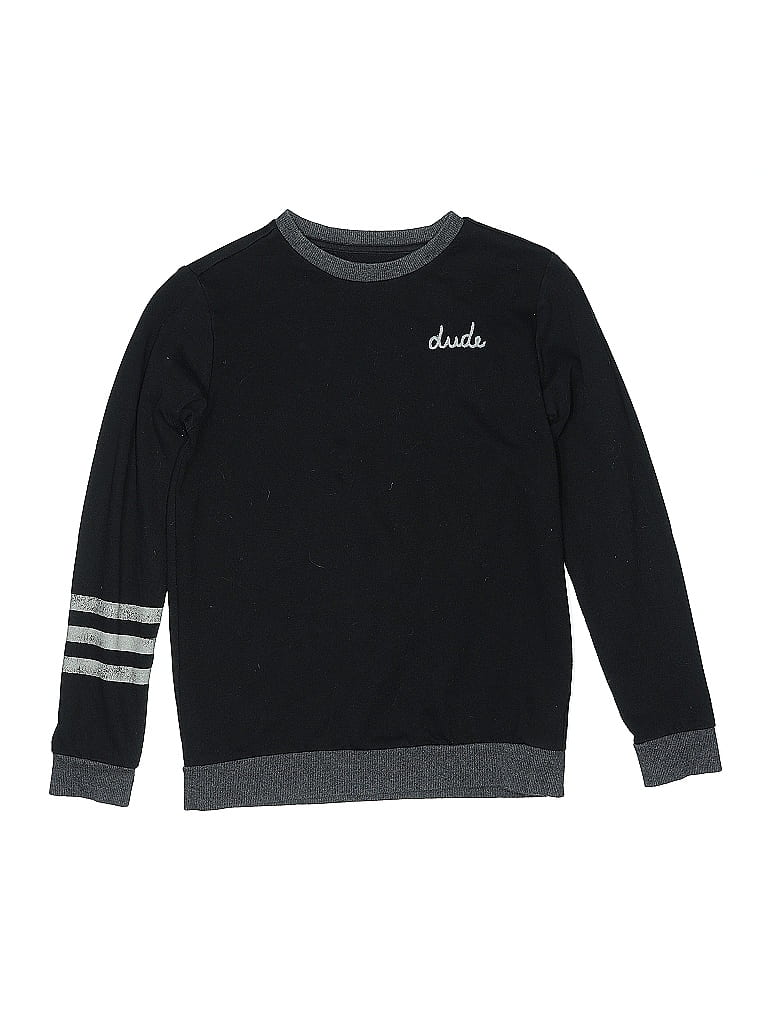 Gymboree Black Sweatshirt Size 10 - photo 1
