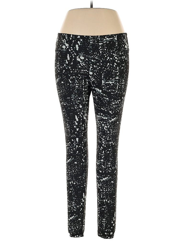 Pre-owned Reebok Active Pants In Silver