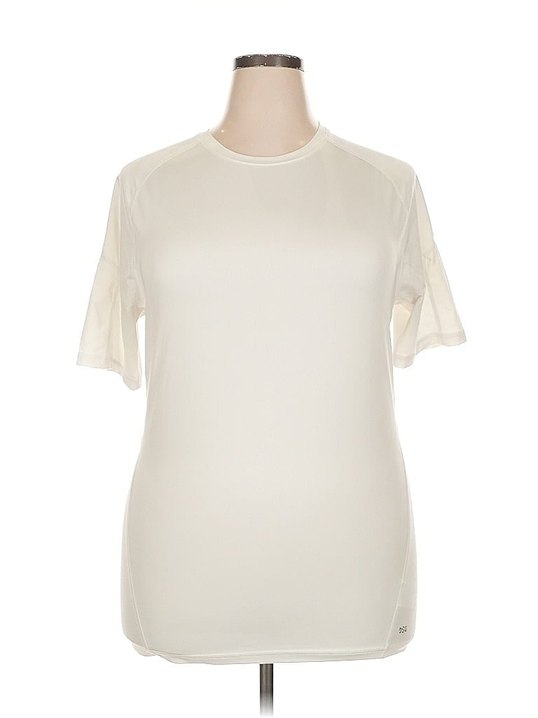 Pre-owned Dsg Active T-shirt In White