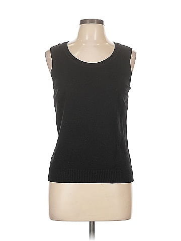 August Silk Sleeveless T-Shirt (view 1)