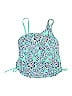 New Directions Paisley Teal Swimsuit Top Size L - photo 1