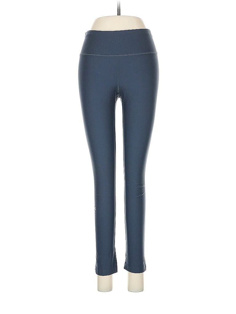 Pre-owned Under Armour Active Pants In Blue