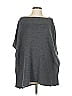 Ann Taylor LOFT 100% Acrylic Gray Poncho Size XS - photo 1