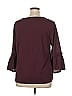 Chico's Burgundy 3/4 Sleeve Top Size XL - photo 2