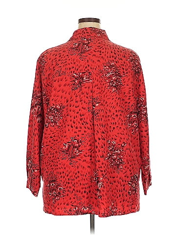 Sag Harbor 3/4 Sleeve Button-Down Shirt (view 2)