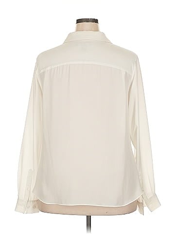 INC International Concepts Long Sleeve Blouse (view 2)