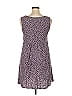 Connected Apparel 100% Rayon Print Purple Casual Dress Size 14 - photo 2