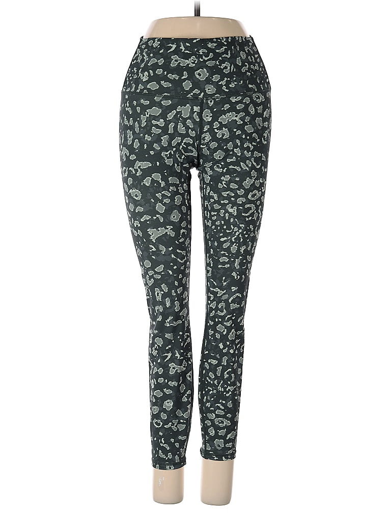 Varley Print Green Active Pants Size S - photo 1