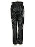 Chocolate Black Faux Leather Pants Size M - photo 2