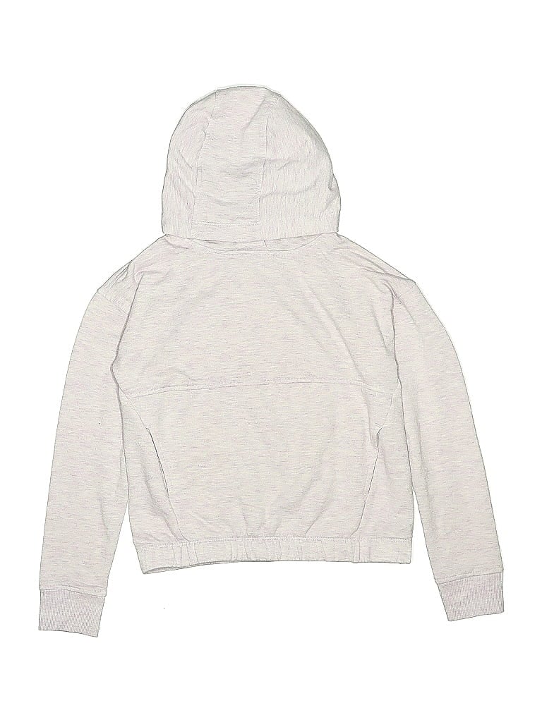 Pre-owned Yogalicious Kids' Pullover Hoodie In Silver