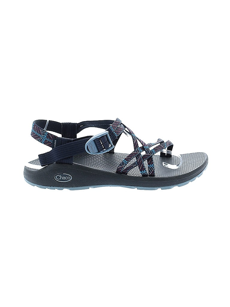 Chaco Blue Black Sandals Size 10 - photo 1
